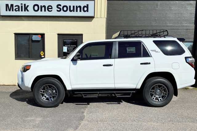 Toyota 2021 4Runner with professional window tint in North Bay